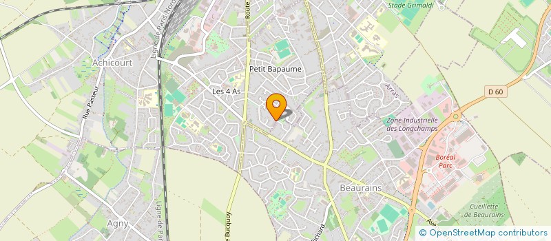 localisation de l'entreprise MONSIEUR ANTOINE PECQUEUR  ACHICOURT