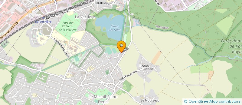 localisation de l'entreprise MONSIEUR ANTOINE PEILLE  LE MESNIL-SAINT-DENIS