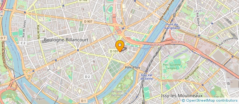 localisation de l'entreprise MONSIEUR ANTOINE PEN DUVOISIN à BOULOGNE-BILLANCOURT