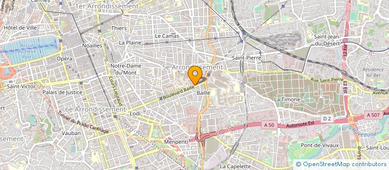 localisation de l'entreprise MONSIEUR ANTOINE PENA à MARSEILLE