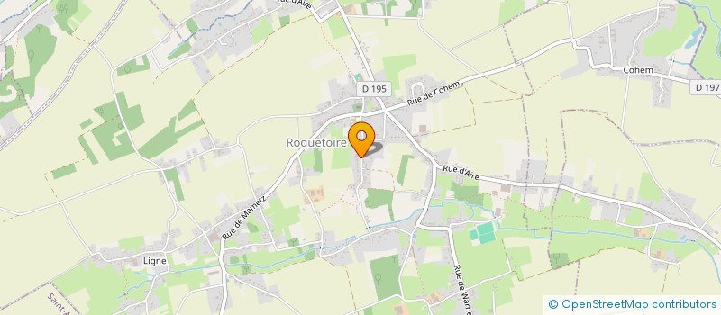 localisation de l'entreprise MONSIEUR ANTOINE PENET  ROQUETOIRE