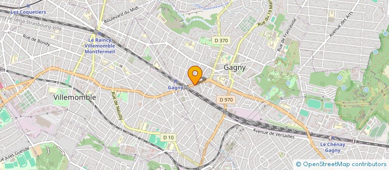 localisation de l'entreprise MONSIEUR ANTOINE PENIN à GAGNY