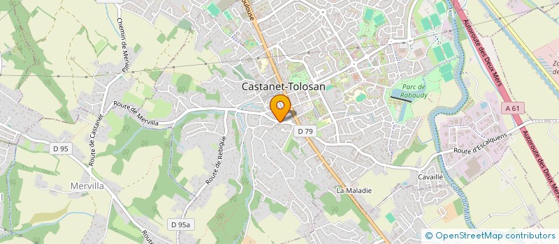localisation de l'entreprise MONSIEUR ANTOINE PENNANEC'H à CASTANET-TOLOSAN
