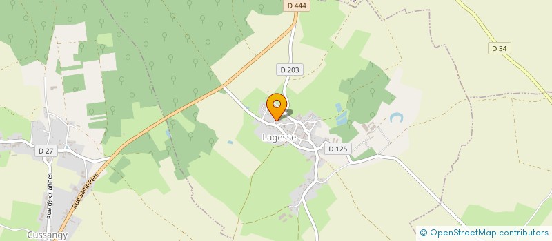 localisation de l'entreprise MONSIEUR ANTOINE PEPIN  LAGESSE