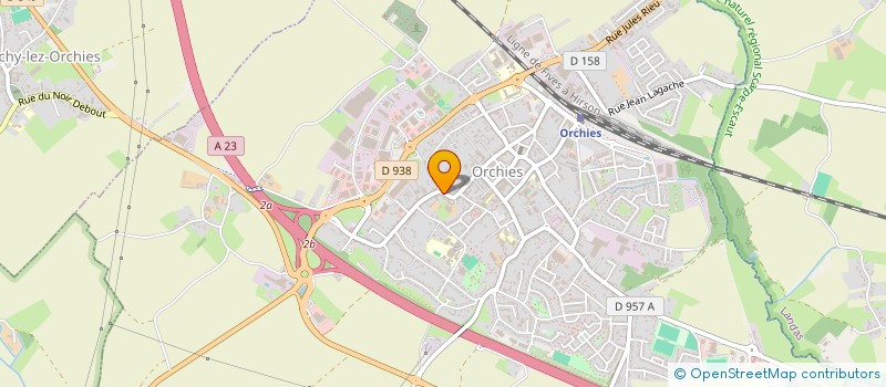 localisation de l'entreprise MONSIEUR ANTOINE PERAL  ORCHIES