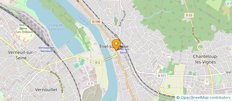 localisation de l'entreprise MONSIEUR ANTOINE PERANI à TRIEL-SUR-SEINE