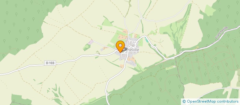 localisation de l'entreprise MONSIEUR ANTOINE PERAZZI  FRANCHEVILLE