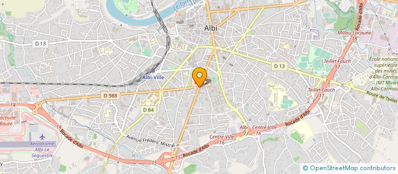 localisation de l'entreprise MONSIEUR ANTOINE PEREIRA à ALBI