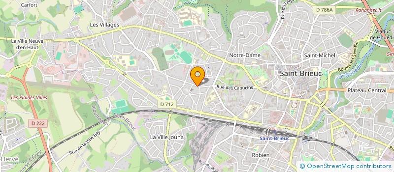 localisation de l'entreprise MONSIEUR ANTOINE PERENNEZ à SAINT-BRIEUC