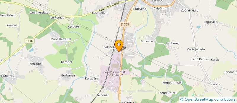 localisation de l'entreprise MONSIEUR ANTOINE PERIBOIS  PLUVIGNER