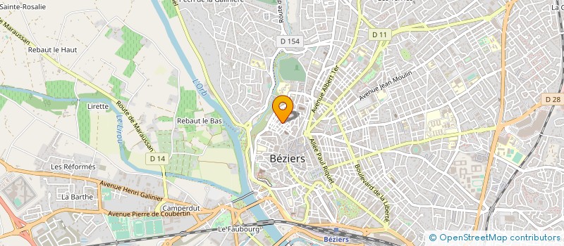 localisation de l'entreprise MONSIEUR ANTOINE PERPINAN à BEZIERS