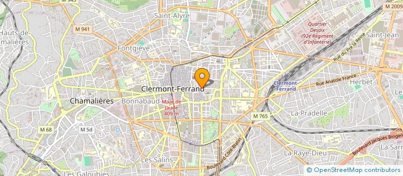 localisation de l'entreprise MONSIEUR ANTOINE PERREY à CLERMONT-FERRAND