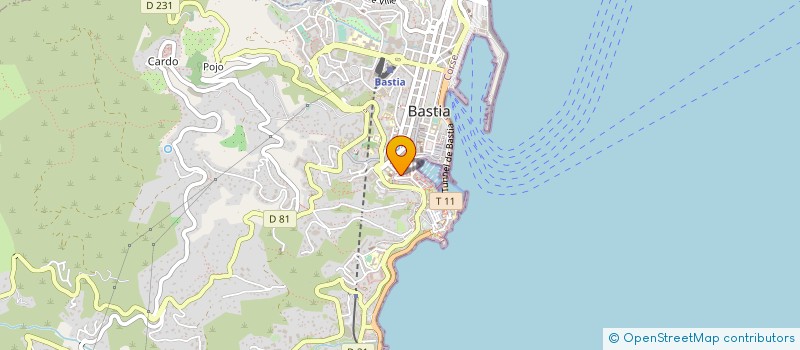 localisation de l'entreprise MONSIEUR ANTOINE PERRI à BASTIA
