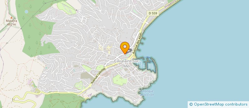 localisation de l'entreprise MONSIEUR ANTOINE PERRIN  CAVALAIRE-SUR-MER