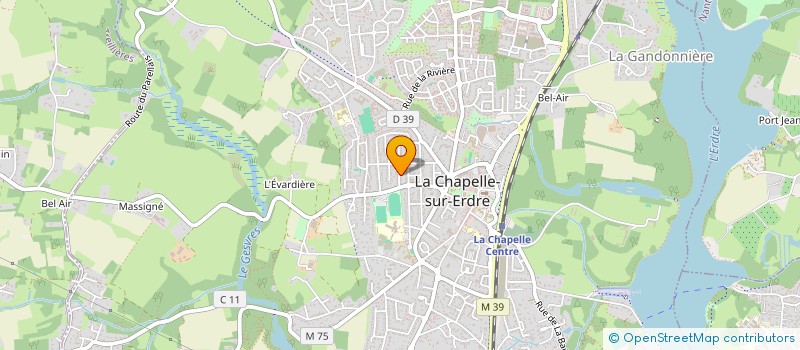 localisation de l'entreprise MONSIEUR ANTOINE PERROCHAUD à LA CHAPELLE-SUR-ERDRE