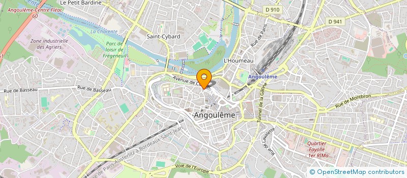 localisation de l'entreprise MONSIEUR ANTOINE PERROT à ANGOULEME