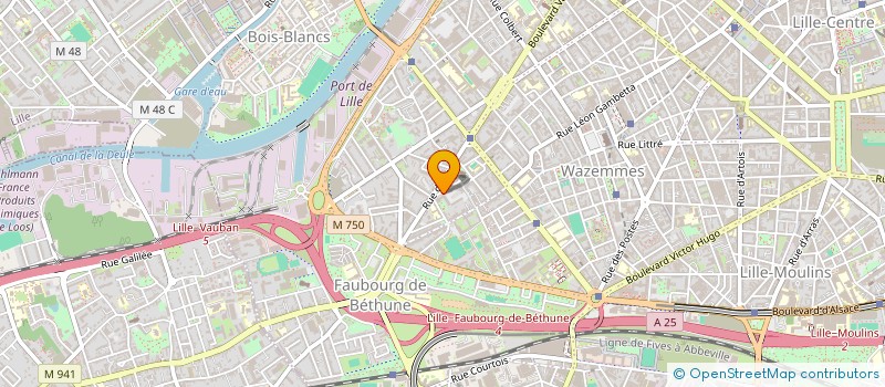 localisation de l'entreprise MONSIEUR ANTOINE PERROT  LILLE