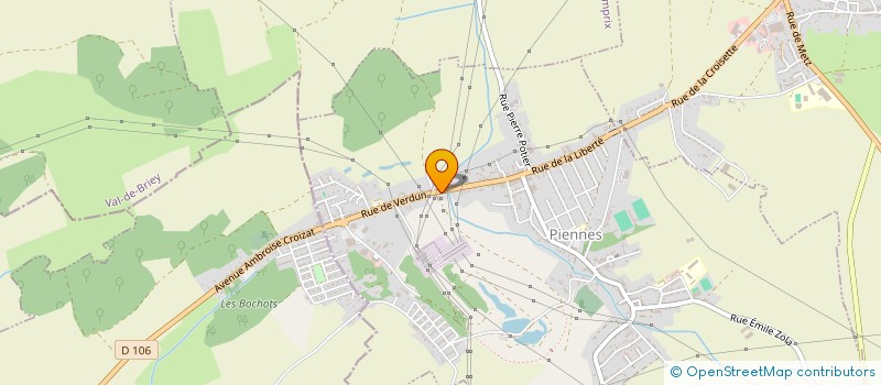 localisation de l'entreprise MONSIEUR ANTOINE PERSTNER  PIENNES