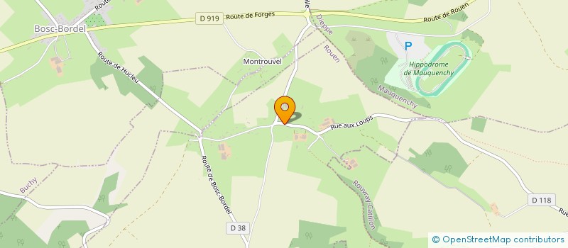 localisation de l'entreprise MONSIEUR ANTOINE PETIT  BOSC-EDELINE