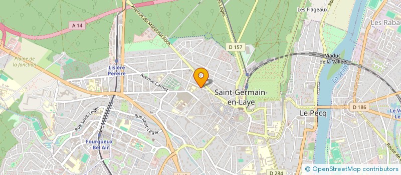 localisation de l'entreprise MONSIEUR ANTOINE PETIT à SAINT-GERMAIN-EN-LAYE
