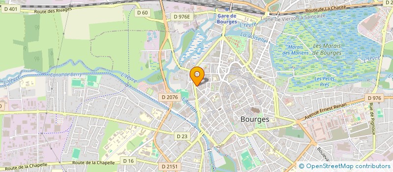 localisation de l'entreprise MONSIEUR ANTOINE PETOLAT  BOURGES