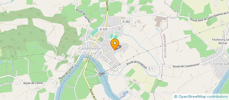 localisation de l'entreprise MONSIEUR ANTOINE PEYRONY  SAINT-BARTHELEMY-D'AGENAIS