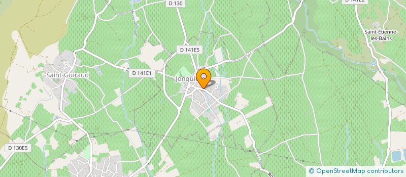 localisation de l'entreprise MONSIEUR ANTOINE PEYTAVI  JONQUIERES