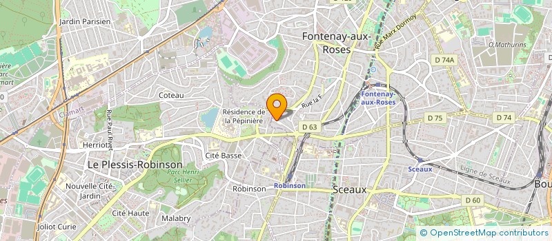 localisation de l'entreprise MONSIEUR ANTOINE PFEIFFER à FONTENAY-AUX-ROSES