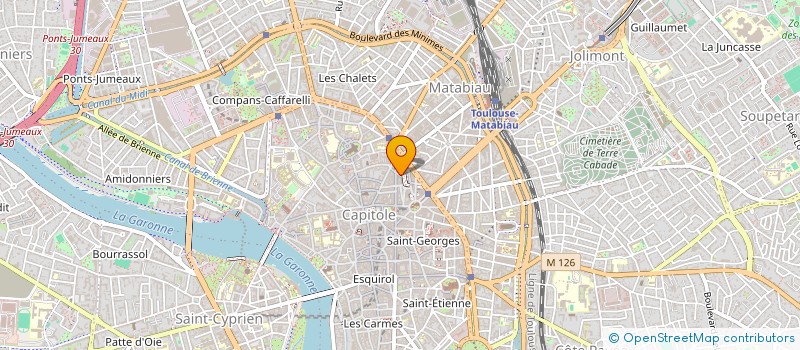 localisation de l'entreprise MONSIEUR ANTOINE PHELIPPEAU  TOULOUSE