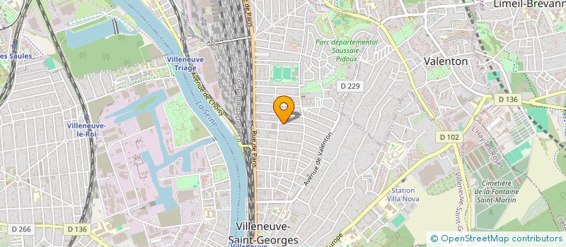 localisation de l'entreprise MONSIEUR ANTOINE PHILIPPON à VILLENEUVE-SAINT-GEORGES