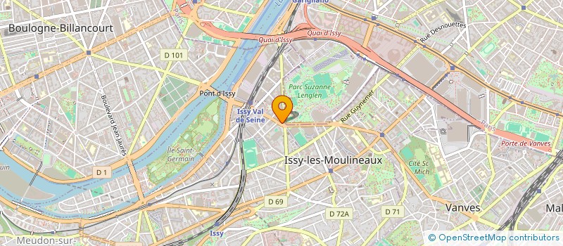 localisation de l'entreprise MONSIEUR ANTOINE PHILIPPONNAT à ISSY-LES-MOULINEAUX