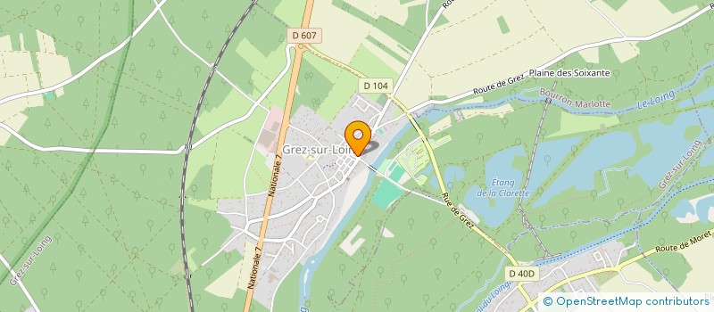 localisation de l'entreprise MONSIEUR ANTOINE PIC  GREZ-SUR-LOING