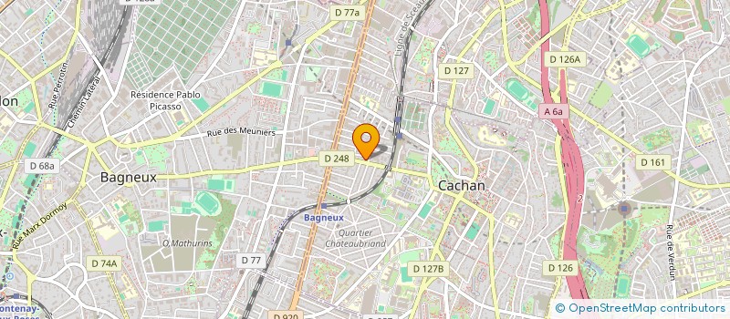 localisation de l'entreprise MONSIEUR ANTOINE PIERAERTS à CACHAN