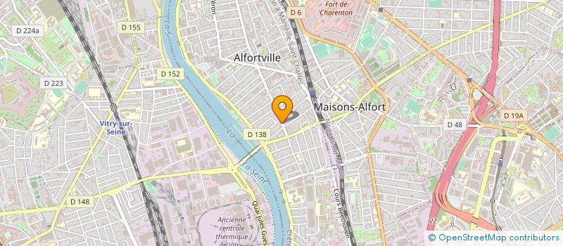 localisation de l'entreprise MONSIEUR ANTOINE PIERRAT à ALFORTVILLE