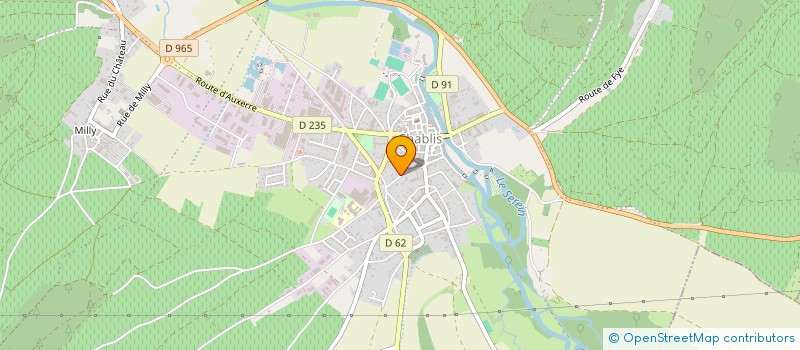 localisation de l'entreprise MONSIEUR ANTOINE PIET  CHABLIS