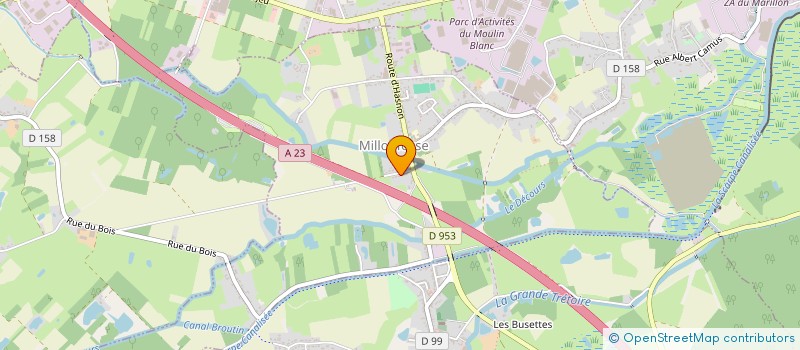 localisation de l'entreprise MONSIEUR ANTOINE PIGHI à MILLONFOSSE