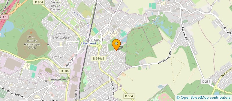 localisation de l'entreprise MONSIEUR ANTOINE PILLOT  LIBERCOURT