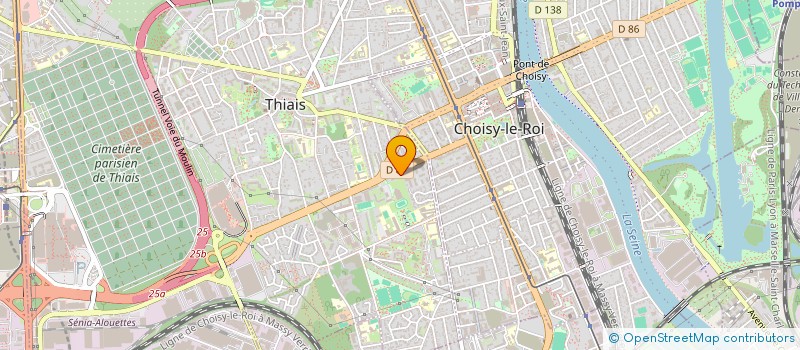 localisation de l'entreprise MONSIEUR ANTOINE PINARD  THIAIS