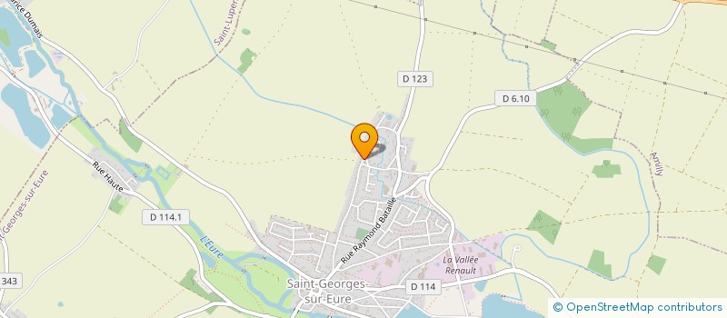 localisation de l'entreprise MONSIEUR ANTOINE PINGUET  SAINT-GEORGES-SUR-EURE