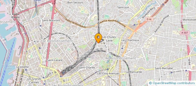 localisation de l'entreprise MONSIEUR ANTOINE PINTENO à MARSEILLE