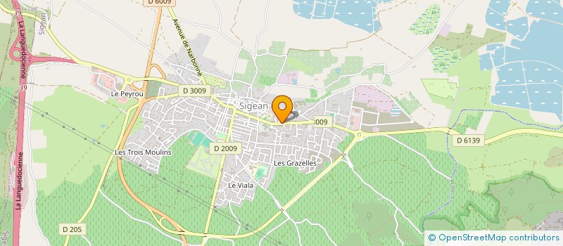 localisation de l'entreprise MONSIEUR ANTOINE PINTO  SIGEAN