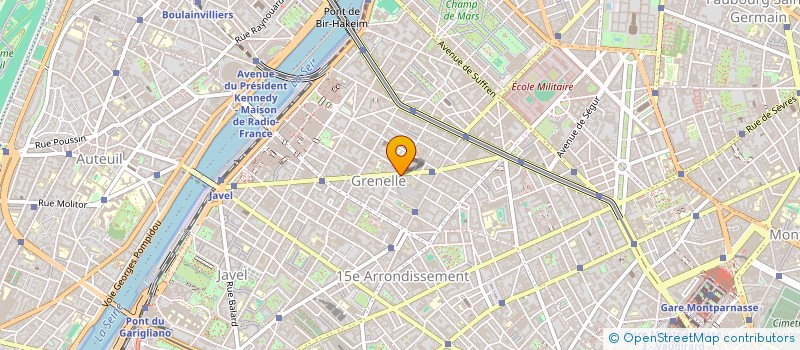 localisation de l'entreprise MONSIEUR ANTOINE PION  PARIS