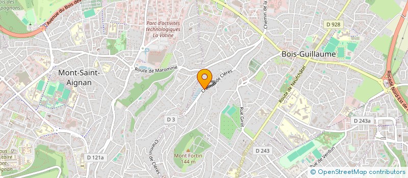 localisation de l'entreprise MONSIEUR ANTOINE PIQUE à BOIS-GUILLAUME