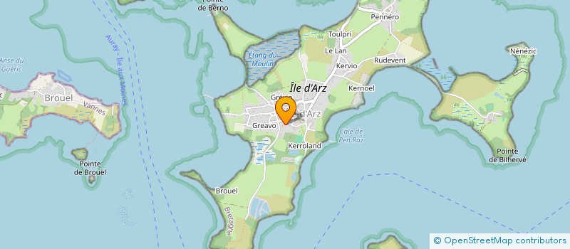 localisation de l'entreprise MONSIEUR ANTOINE PIRLOT à ILE D'ARZ