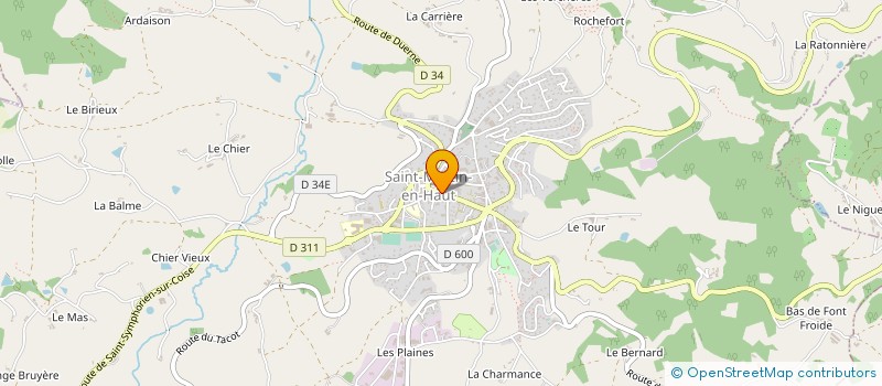 localisation de l'entreprise MONSIEUR ANTOINE PISCHEDDA à SAINT-MARTIN-EN-HAUT