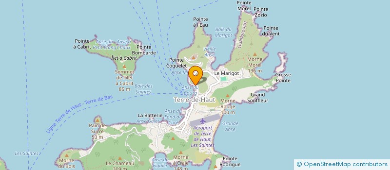 localisation de l'entreprise MONSIEUR ANTOINE PISSAVIN  TERRE-DE-HAUT