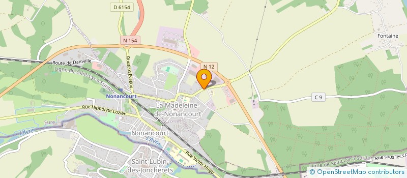 localisation de l'entreprise MONSIEUR ANTOINE PLAT  LA MADELEINE-DE-NONANCOURT