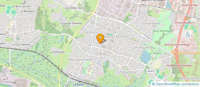 localisation de l'entreprise MONSIEUR ANTOINE PLISSONNEAU  SAINT-HERBLAIN