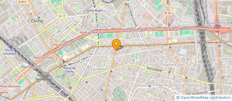 localisation de l'entreprise MONSIEUR ANTOINE PLONQUET  COURBEVOIE