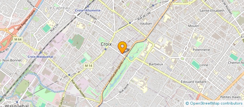 localisation de l'entreprise MONSIEUR ANTOINE PLOUVIER  ROUBAIX